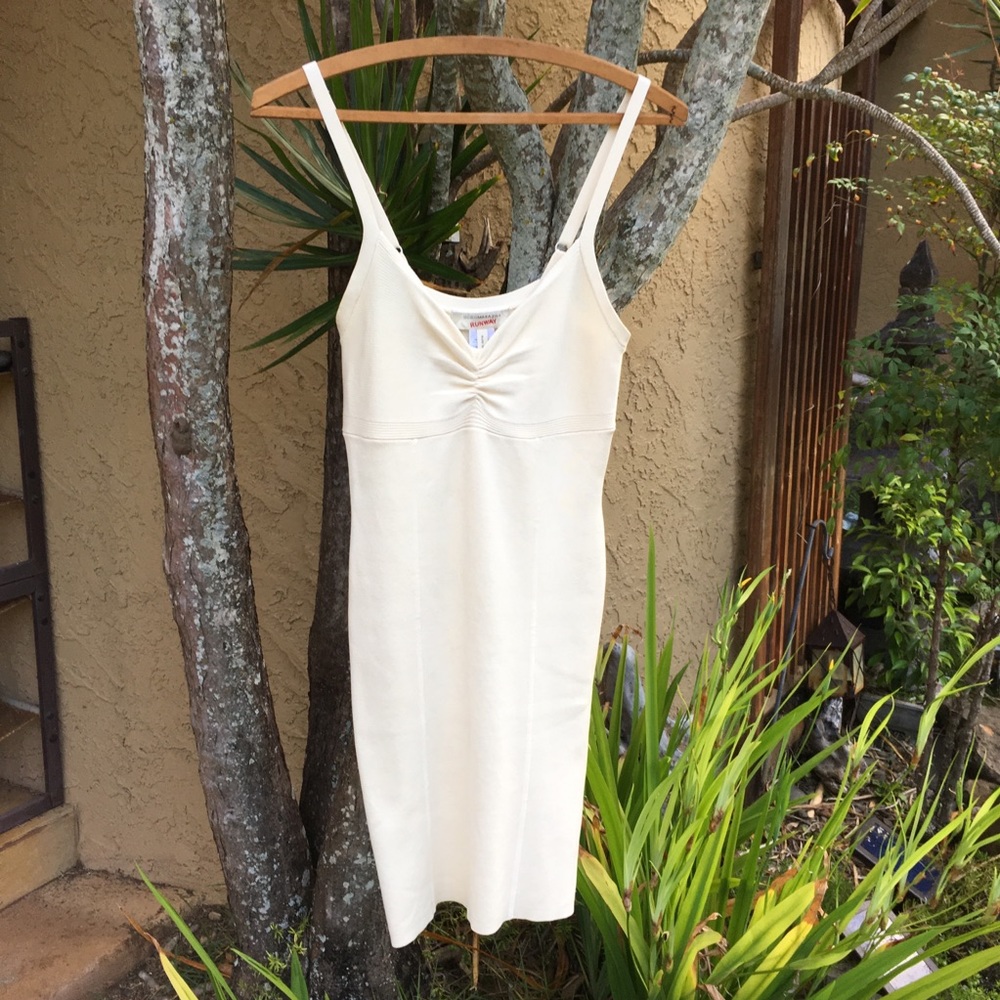 Bcbgmaxazria Runway Little White Dress, S